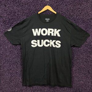Blink-182 Work Sucks One More Time Tour Band T-Shirt XXL